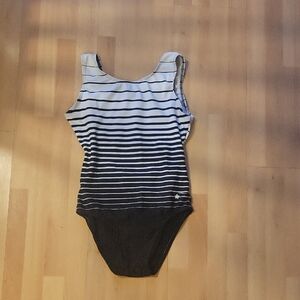 Destira Striped And Wink Face Leotard ADULT XS